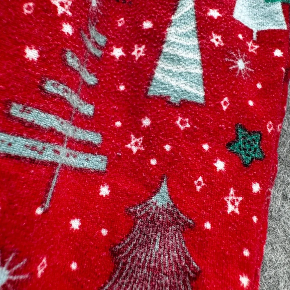 Matilda Jane Kids Christmas Tree Pajama Set Size 10‎ Red Green Stripe Holiday